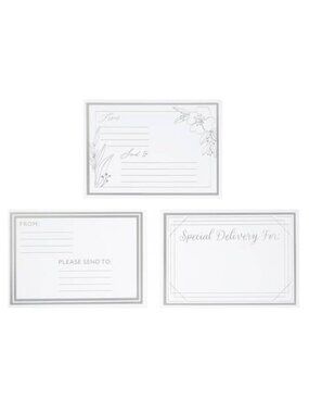 Celebrate It Address Labels 3 Designs 15 Pieces 3.5 In X 5 In Elegant Mailing St